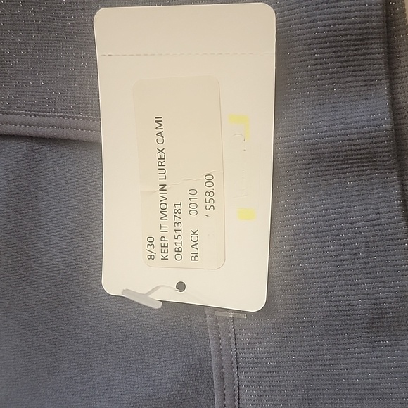 Free People Keep it Movin Lurex Cami XS - Picture 7 of 8